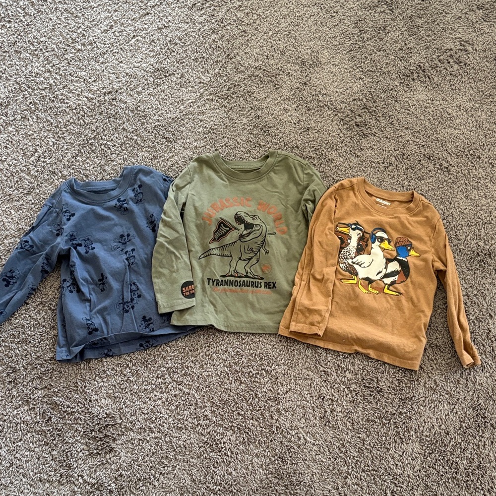 Boys long sleeve tee bundle
